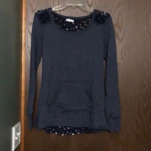 Dressy sweatshirt